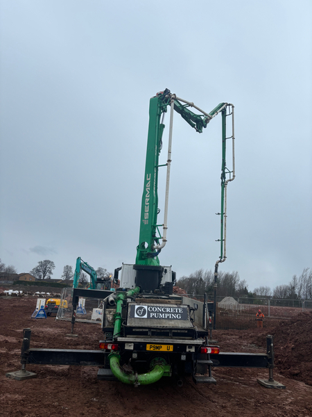 Cover photo of C F Concrete Pumping